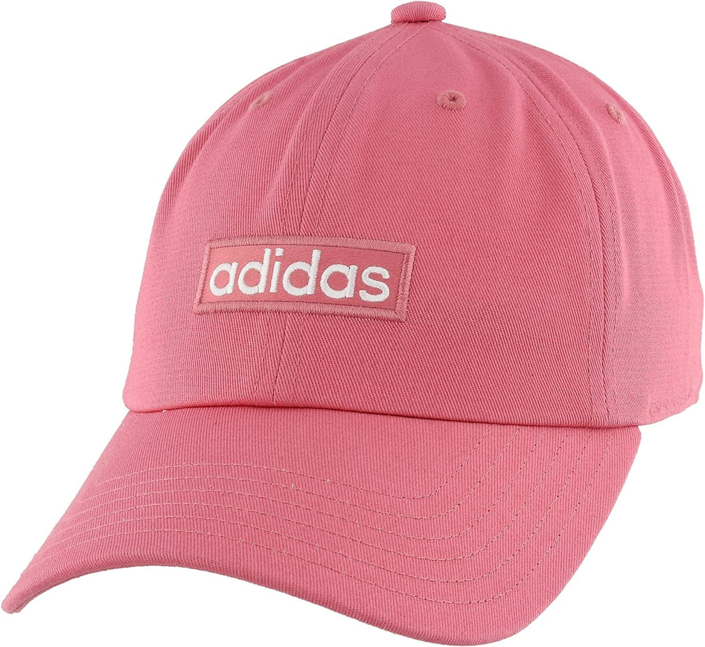 Adidas Women'S Contender Relaxed Adjustable Cap Apparel & Accessories > Clothing Accessories > Hats adidas Hazy Rose/White One Size 