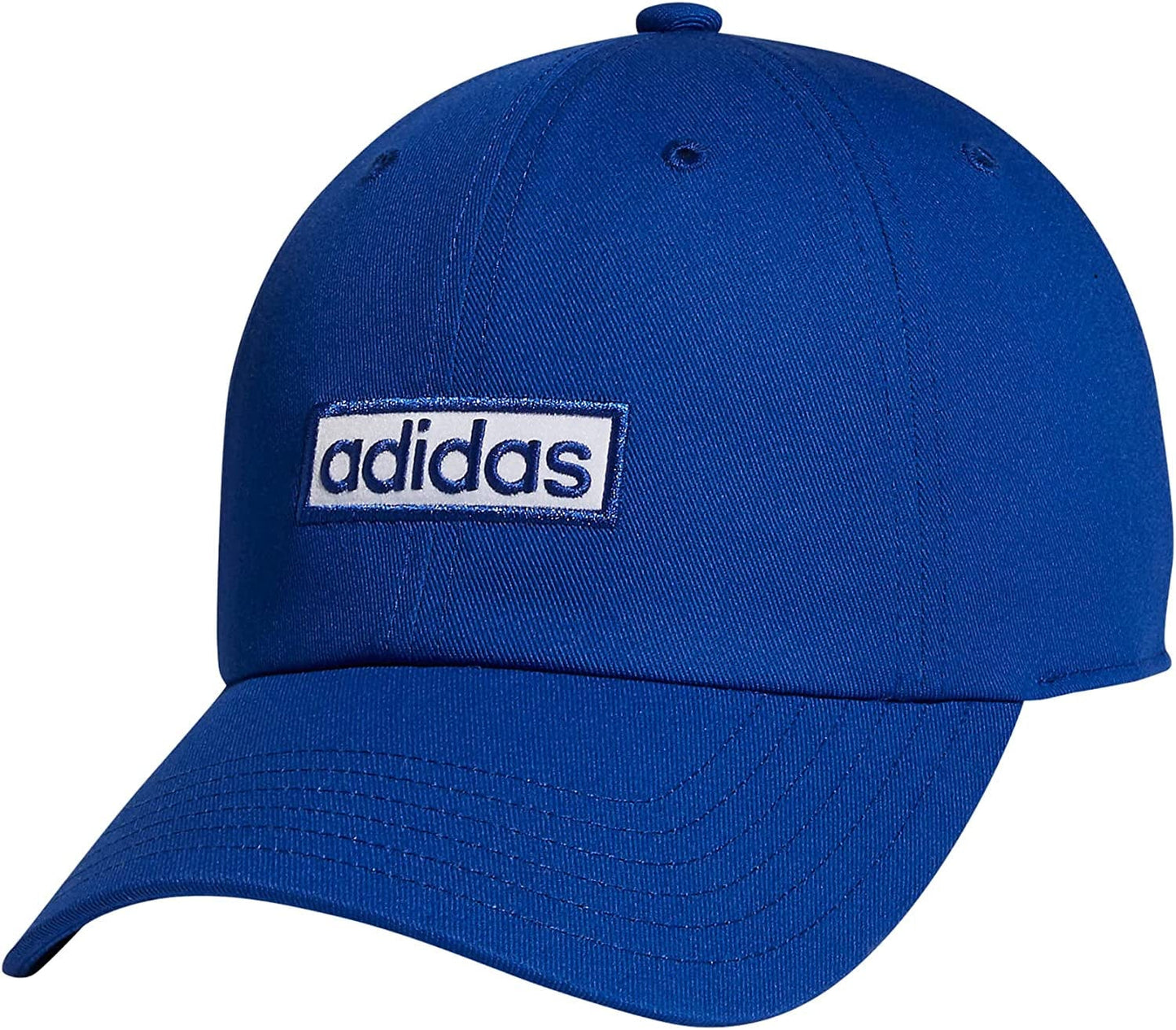 Adidas Women'S Contender Relaxed Adjustable Cap Apparel & Accessories > Clothing Accessories > Hats adidas Team Royal Blue/White One Size 