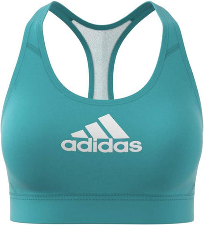 Adidas Women'S Don'T Rest Alphaskin Bra Mint Tone/White / XX-Small