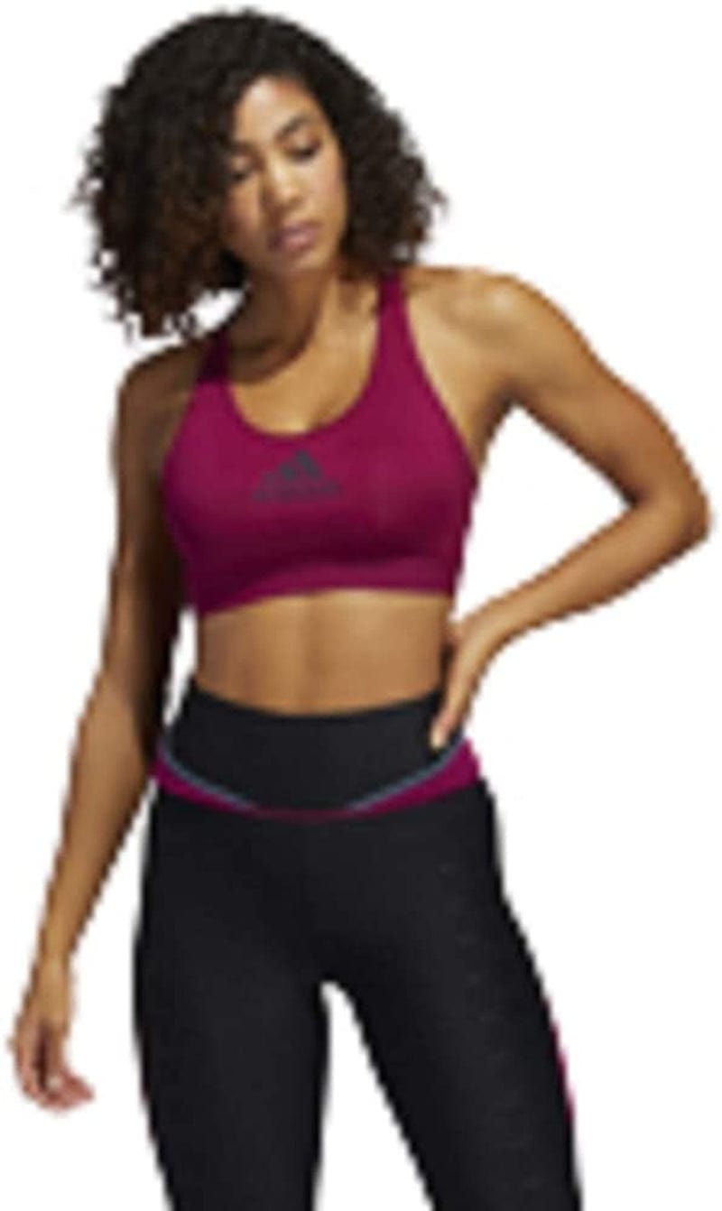 Adidas Women'S Don'T Rest Alphaskin Bra Power Berry/Noble Purple / X-Large