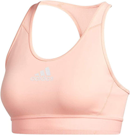 Adidas Women’S Don'T Rest Alphaskin Padded Bra Light Flash Orange / Medium