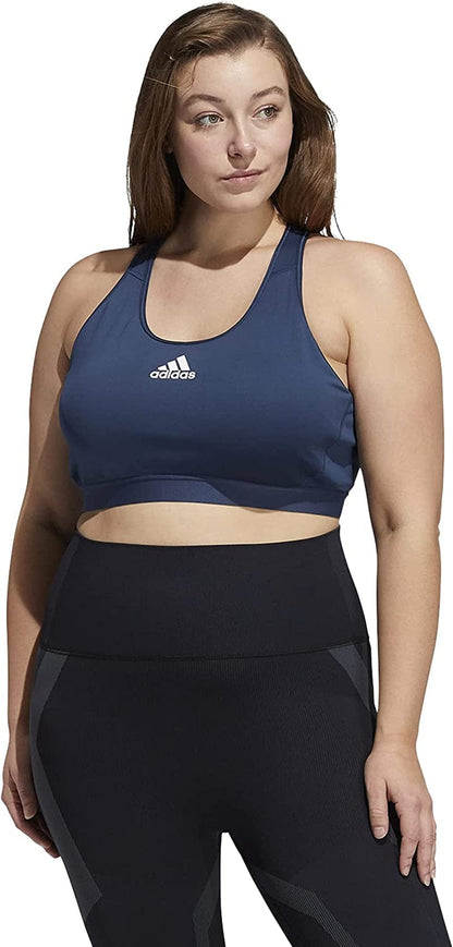 Adidas Women’S Don'T Rest Alphaskin Padded Bra Crew Navy / 3X