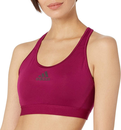 Adidas Women’S Don'T Rest Alphaskin Padded Bra Power Berry / 2X
