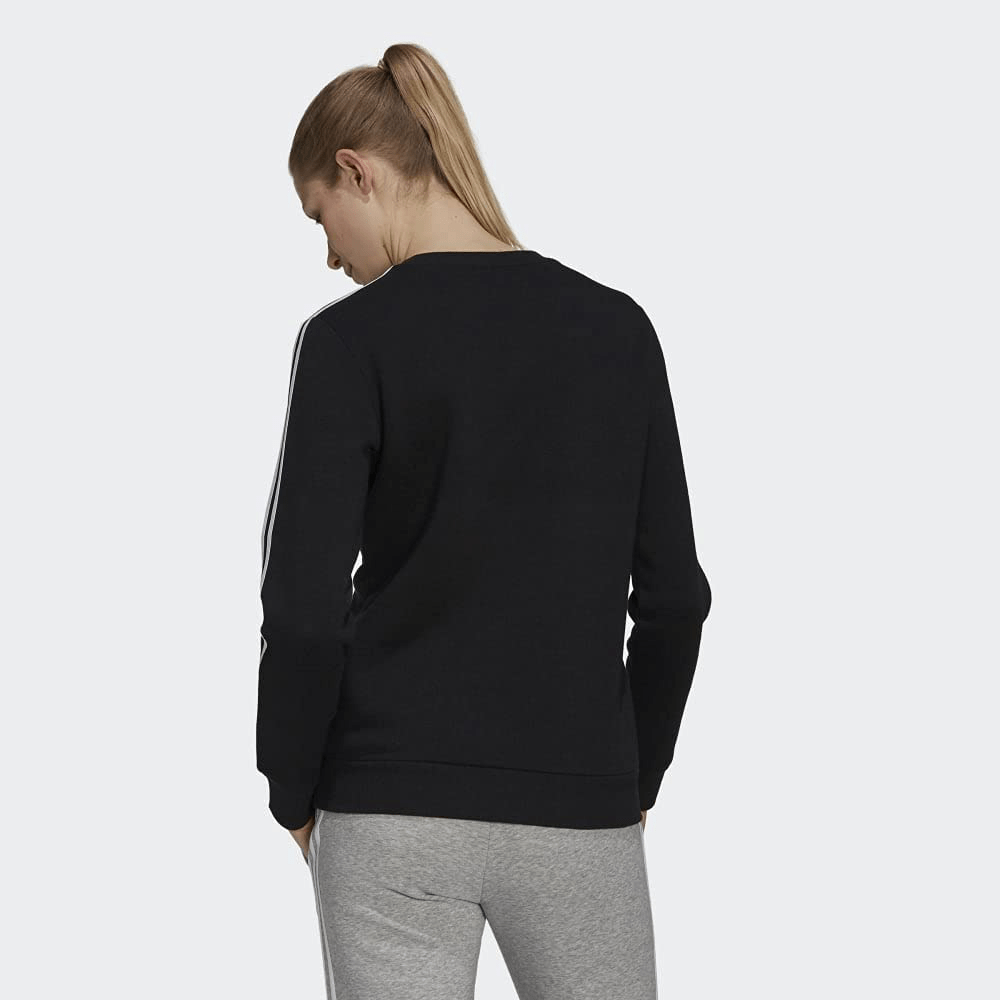 Adidas Women'S Essentials 3-Stripes Fleece Sweatshirt Apparel & Accessories > Clothing > Activewear Kylie Max   