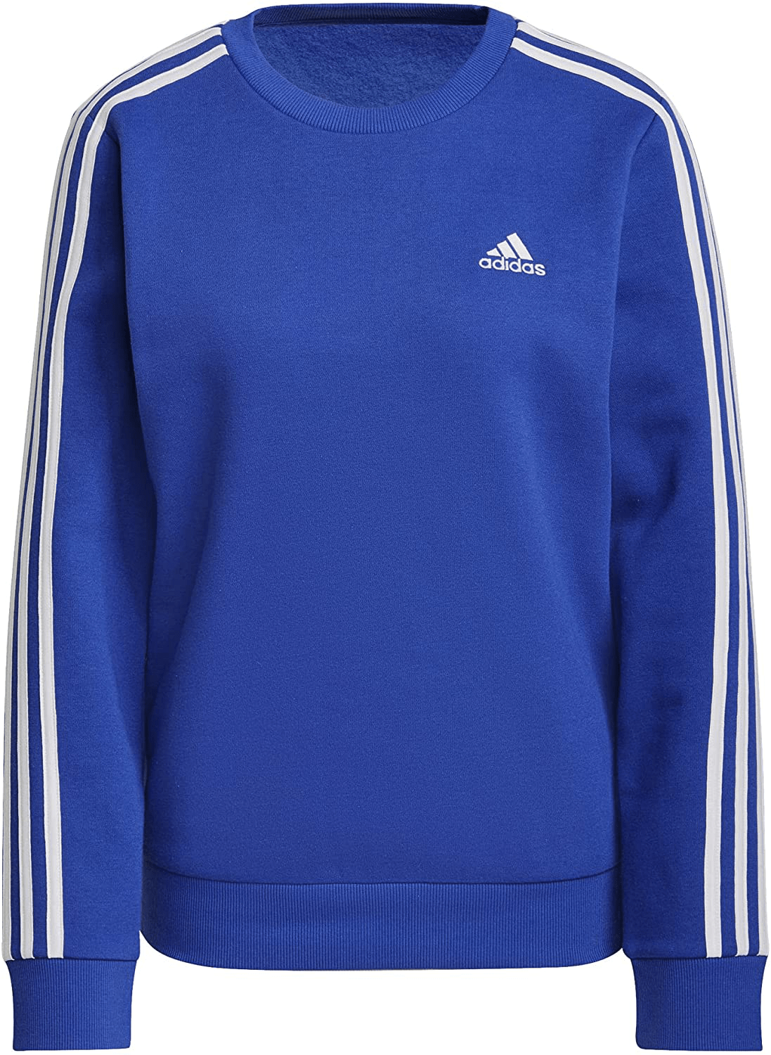 Adidas Women'S Essentials 3-Stripes Fleece Sweatshirt Apparel & Accessories > Clothing > Activewear Kylie Max   