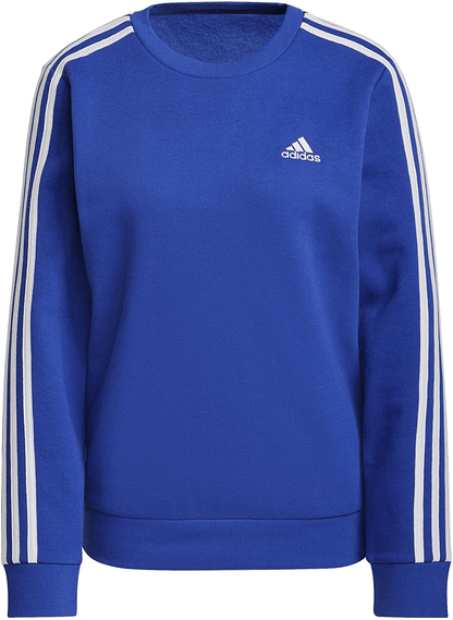 Adidas Women'S Essentials 3-Stripes Fleece Sweatshirt Apparel & Accessories > Clothing > Activewear Kylie Max   