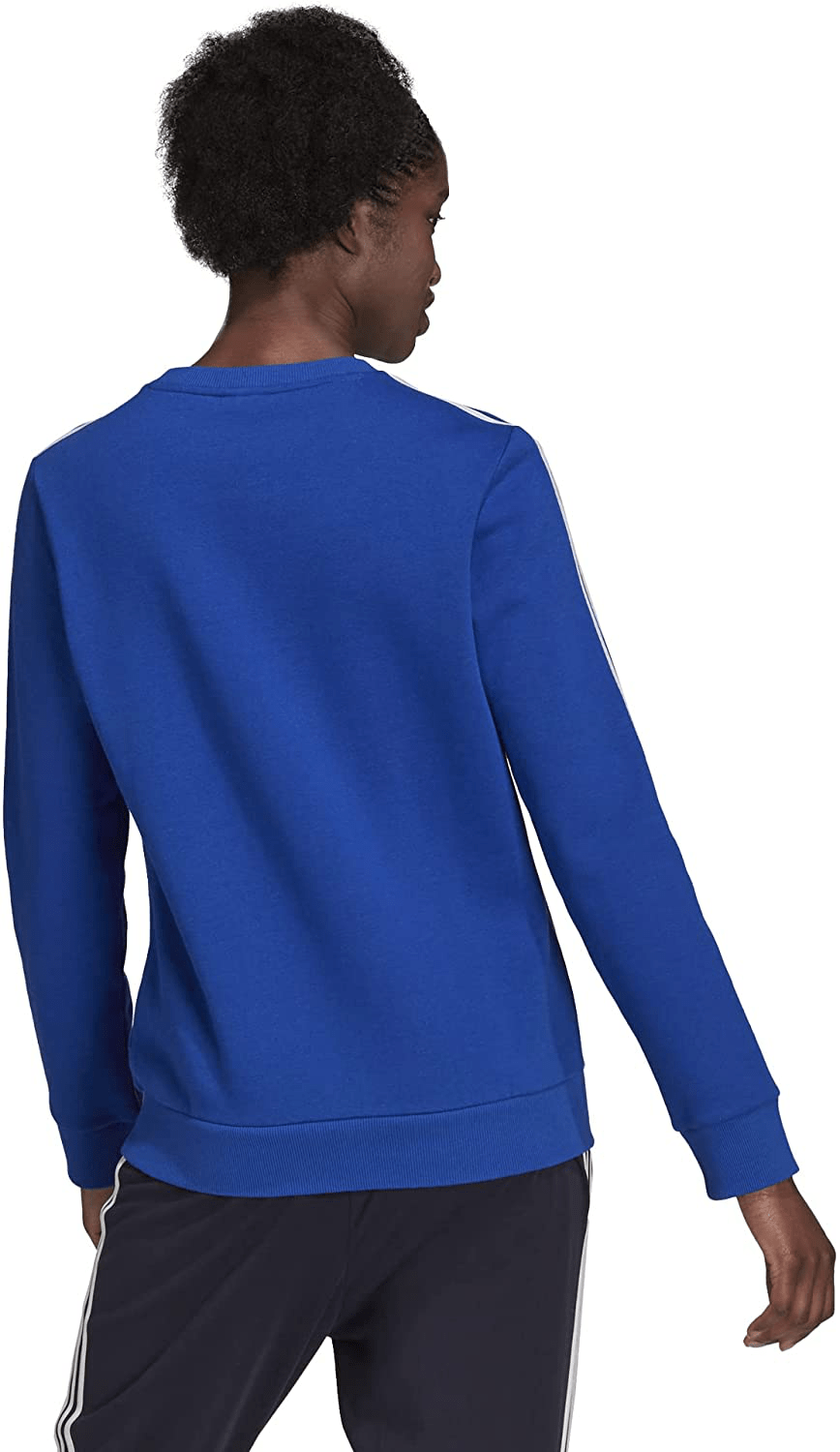 Adidas Women'S Essentials 3-Stripes Fleece Sweatshirt Apparel & Accessories > Clothing > Activewear Kylie Max   