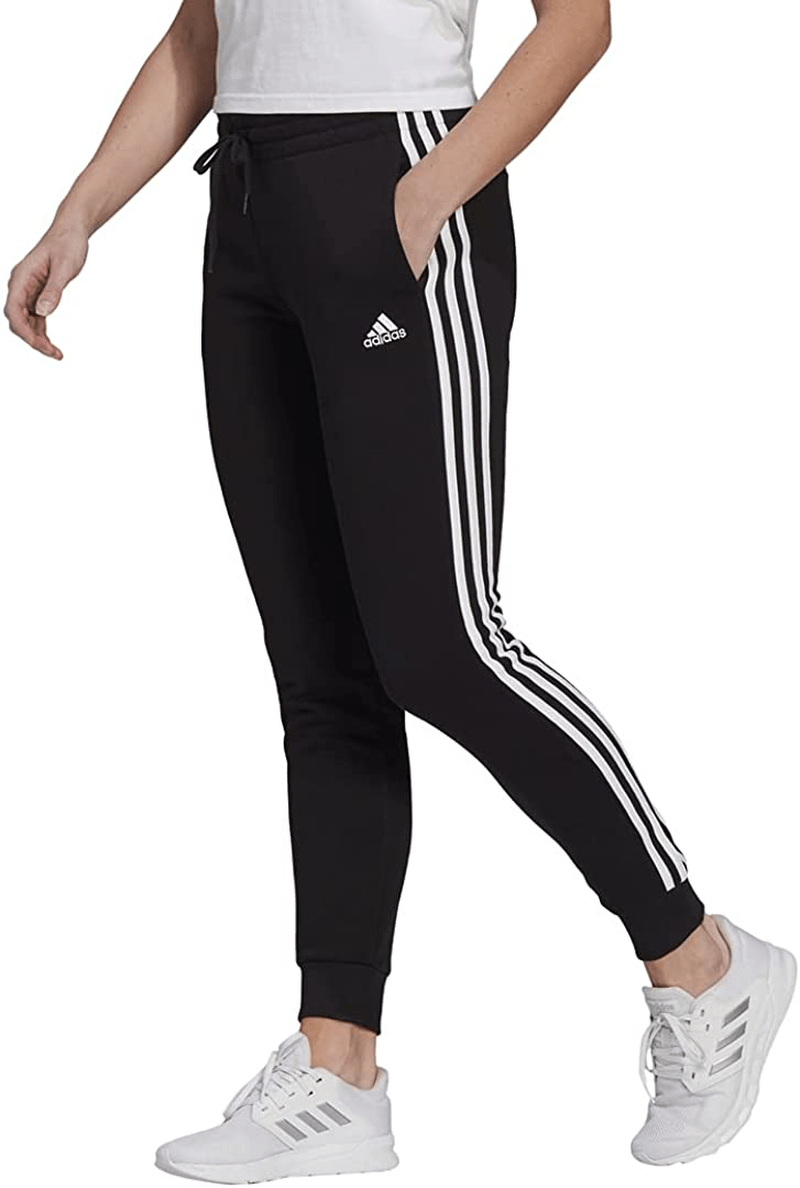 Adidas Women'S Essentials Fleece 3-Stripes Pants Apparel & Accessories > Clothing > Activewear Kylie Max   