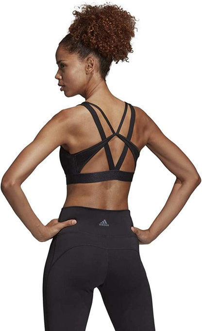 Adidas Women'S Halter 2.0 Logo Bra