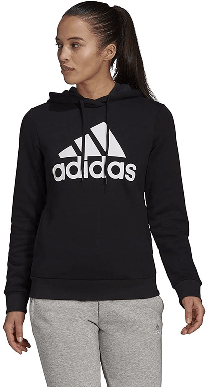 Adidas Women'S Loungewear Essentials Logo Fleece Hoodie Apparel & Accessories > Clothing > Activewear Kylie Max   