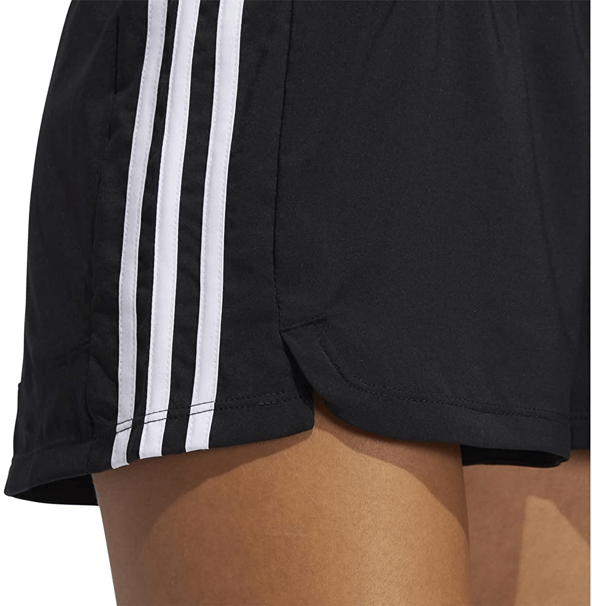 Adidas Women'S Pacer 3-Stripes Woven Shorts Apparel & Accessories > Clothing > Shorts Kylie Max   
