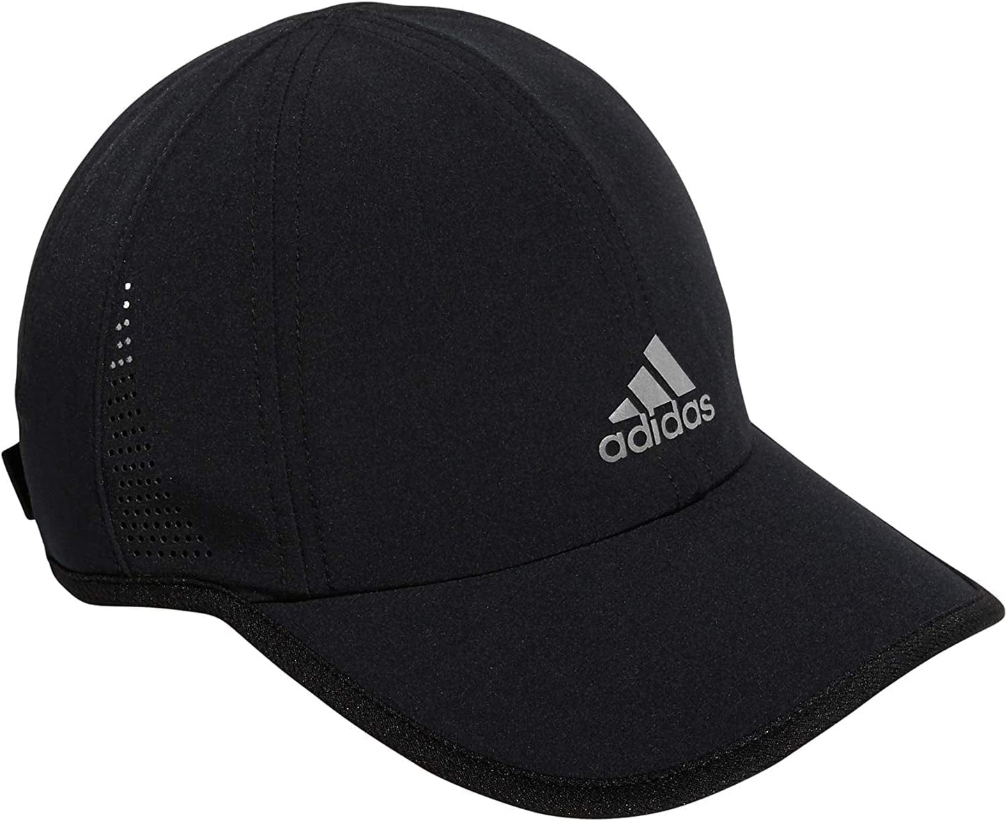 Adidas Women'S Superlite Relaxed Fit Performance Hat Apparel & Accessories > Clothing Accessories > Hats adidas Black/Silver Reflective One Size 
