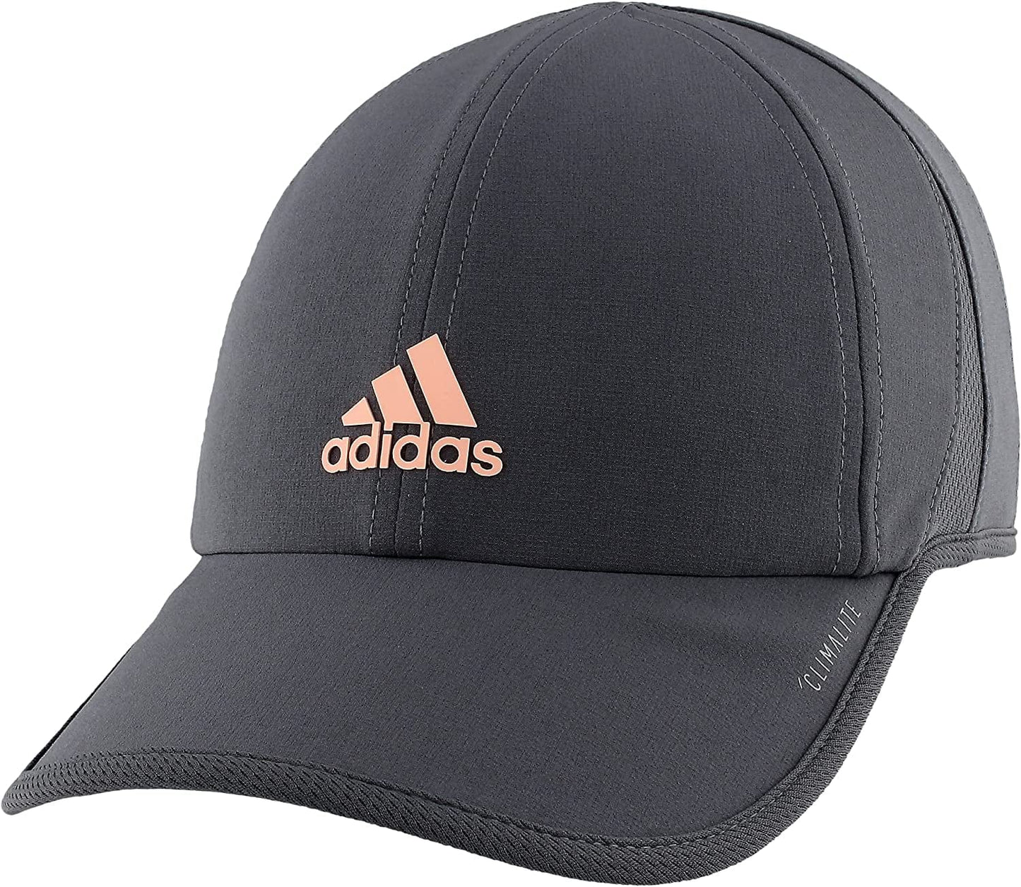 Adidas Women'S Superlite Relaxed Fit Performance Hat Apparel & Accessories > Clothing Accessories > Hats adidas Onix/Glow Pink One Size 