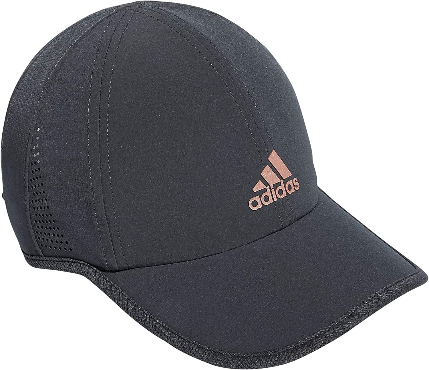 Adidas Women'S Superlite Relaxed Fit Performance Hat Apparel & Accessories > Clothing Accessories > Hats adidas Grey Six/Rose Gold One Size 