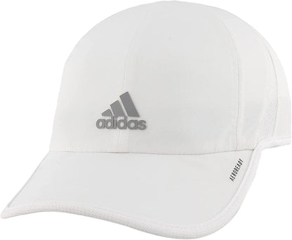 Adidas Women'S Superlite Relaxed Fit Performance Hat Apparel & Accessories > Clothing Accessories > Hats adidas White/Light Onix One Size 