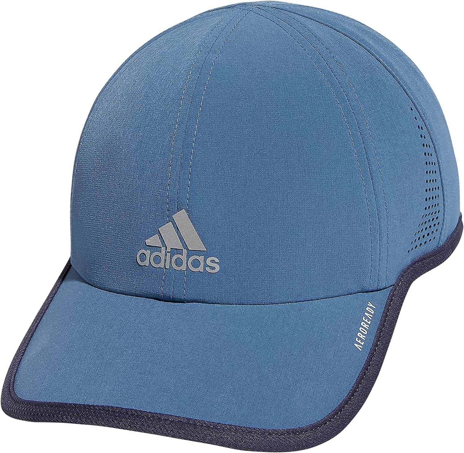 Adidas Women'S Superlite Relaxed Fit Performance Hat Apparel & Accessories > Clothing Accessories > Hats adidas Altered Blue/Shadow Navy/Silver Reflective One Size 