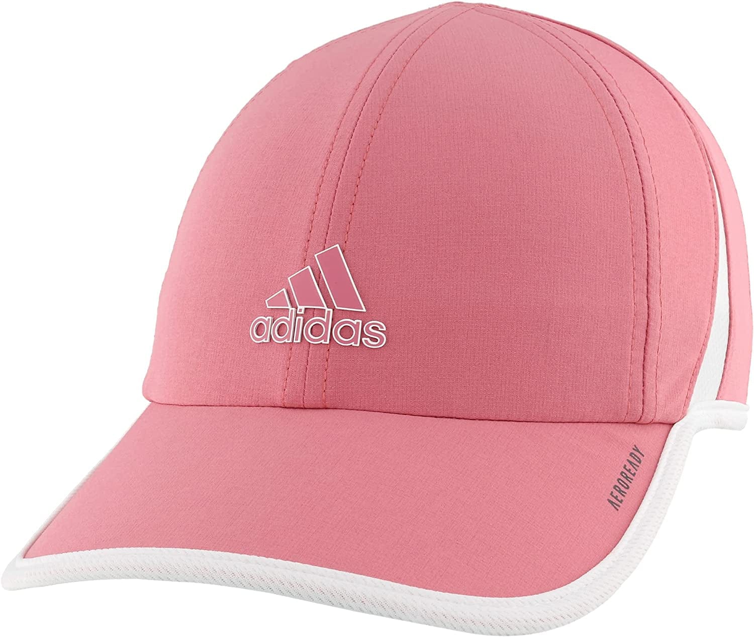 Adidas Women'S Superlite Relaxed Fit Performance Hat Older Model Apparel & Accessories > Clothing Accessories > Hats adidas Hazy Rose/White One Size 