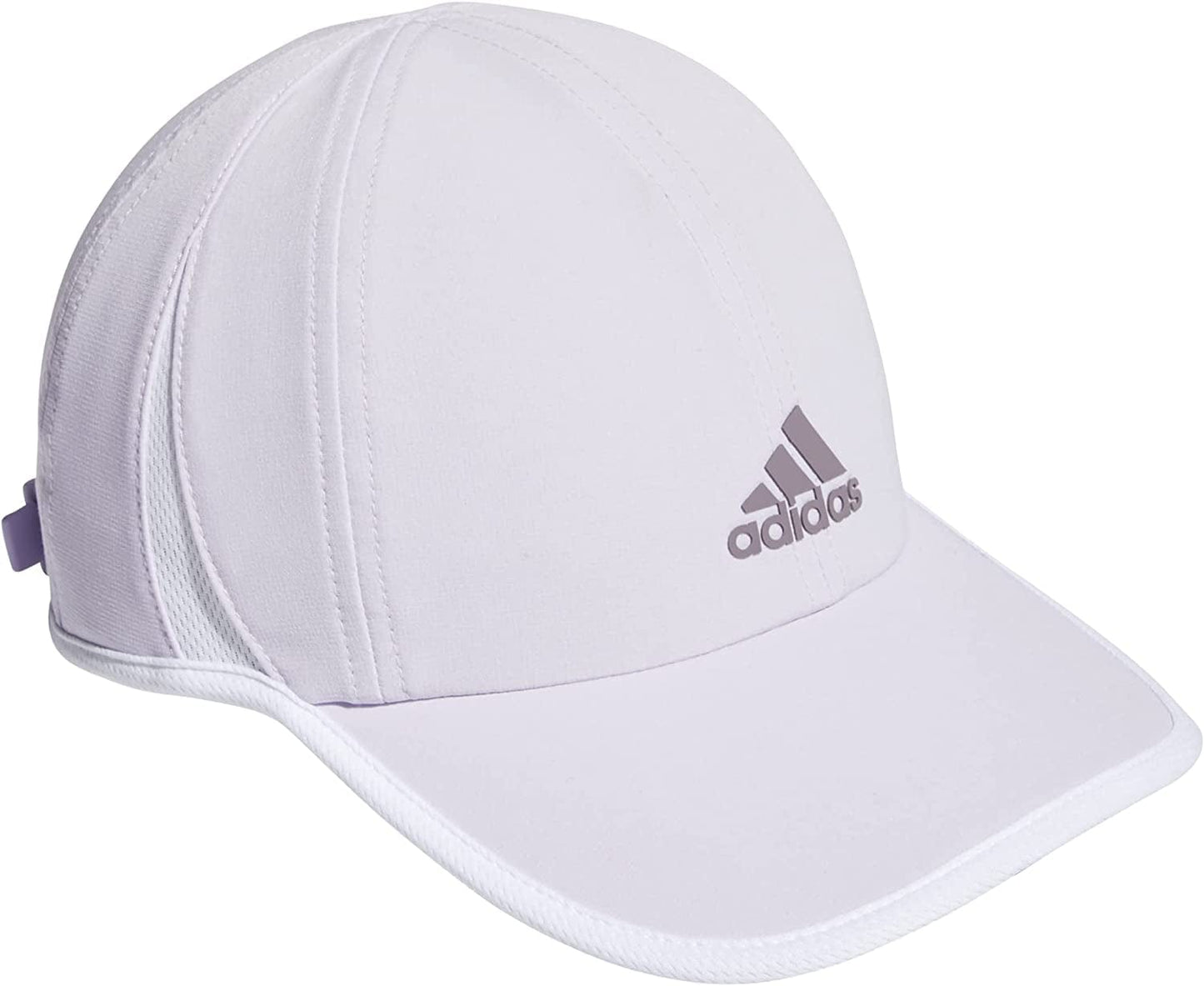 Adidas Women'S Superlite Relaxed Fit Performance Hat Older Model Apparel & Accessories > Clothing Accessories > Hats adidas Purple Tint/Legacy Purple/White One Size 