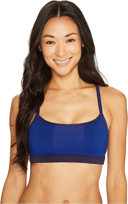 Adidas Women'S Training Crossback Sports Bra Mystery Ink/Noble Ink / Large