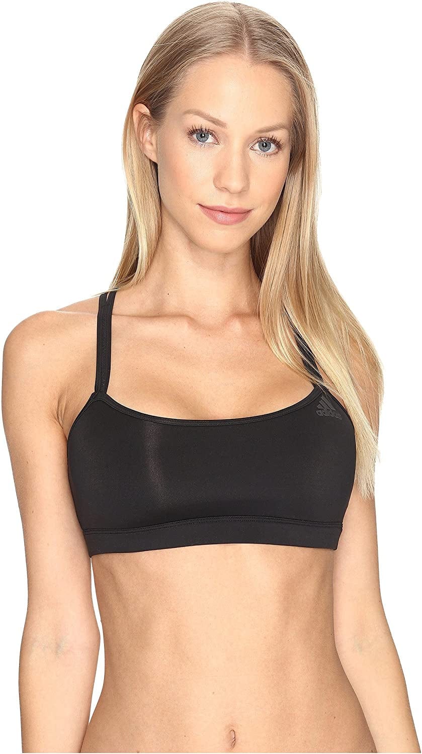 Adidas Women'S Training Crossback Sports Bra Black/Black / XX-Large