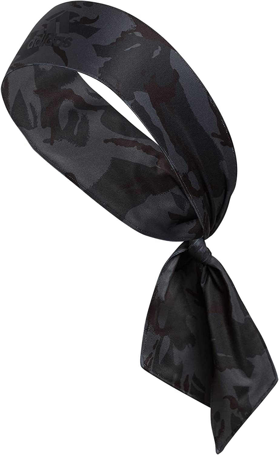 Adidas Womens Alphaskin Tie Headband Apparel & Accessories > Clothing Accessories > Bandanas & Headties adidas Grey Six Camo/Black One Size 
