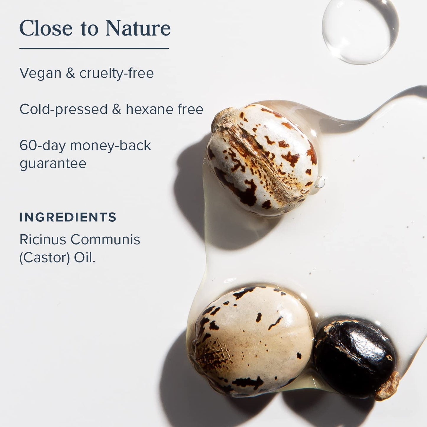Heritage Store Castor Oil, Nourishing Hair Treatment, Deep Hydration for Healthy Hair Care, Skin Care, Eyelashes & Brows, Castor Oil Packs & More, Cold Pressed, Hexane Free, Vegan & Cruelty Free, 16Oz Health & Beauty > Personal Care > Hair Care Heritage Store   