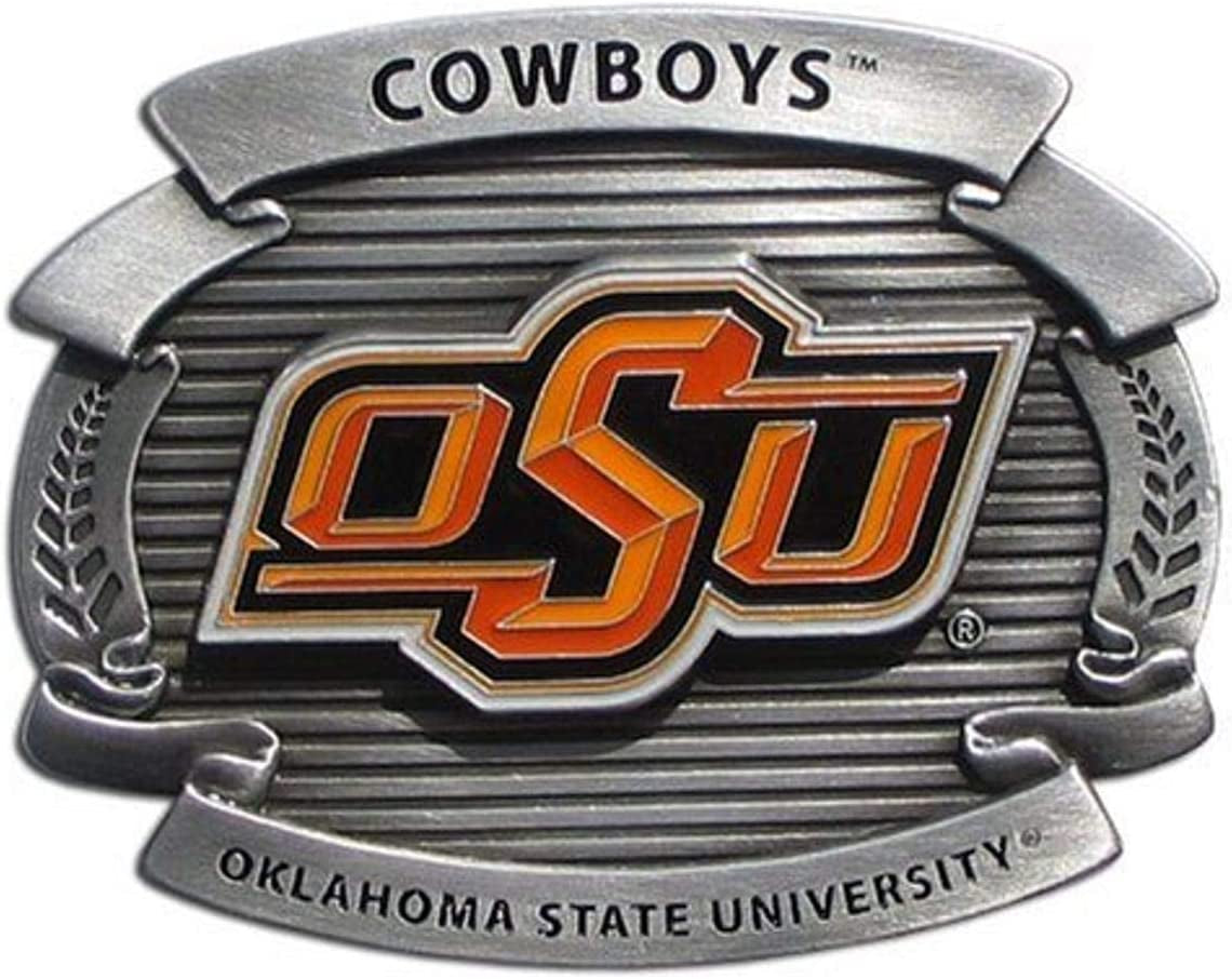 Siskiyou Sports NCAA Oversized Buckle Apparel & Accessories > Clothing Accessories > Belt Buckles Siskiyou Sports Oklahoma State Cowboys  