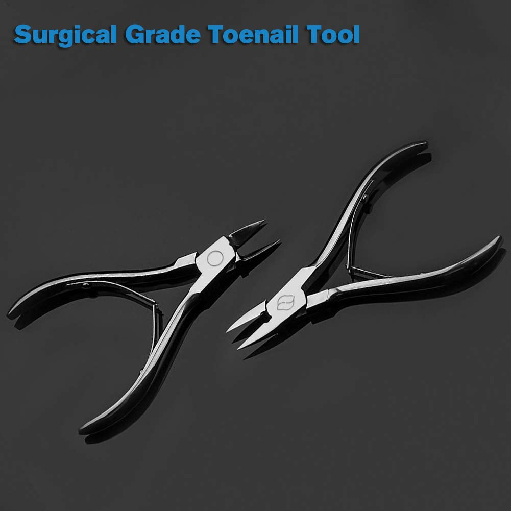 FERYES Toenail Clippers Straight Blade for Thick Toenails, Nail Clippers for Thick and Ingrown Nails - High Temperature Forging Stainless Steel Toe Nail Tools Health & Beauty > Personal Care > Cosmetics > Cosmetic Tools > Nail Tools FERYES   