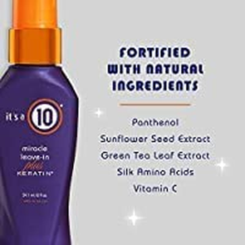 It'S a 10 Haircare Miracle Leave-In plus Keratin, 2 Fl. Oz. Health & Beauty > Personal Care > Hair Care it's a 10   