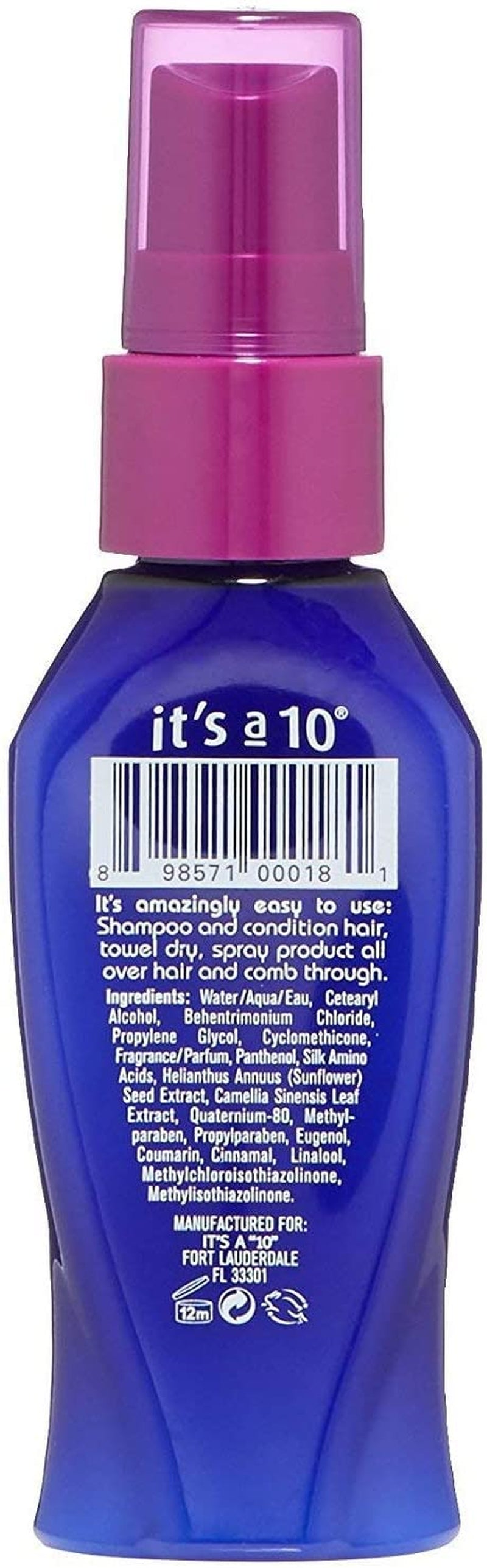 It'S a 10 Haircare Miracle Leave-In Product, 2 Fl. Oz. Health & Beauty > Personal Care > Hair Care It's A 10   