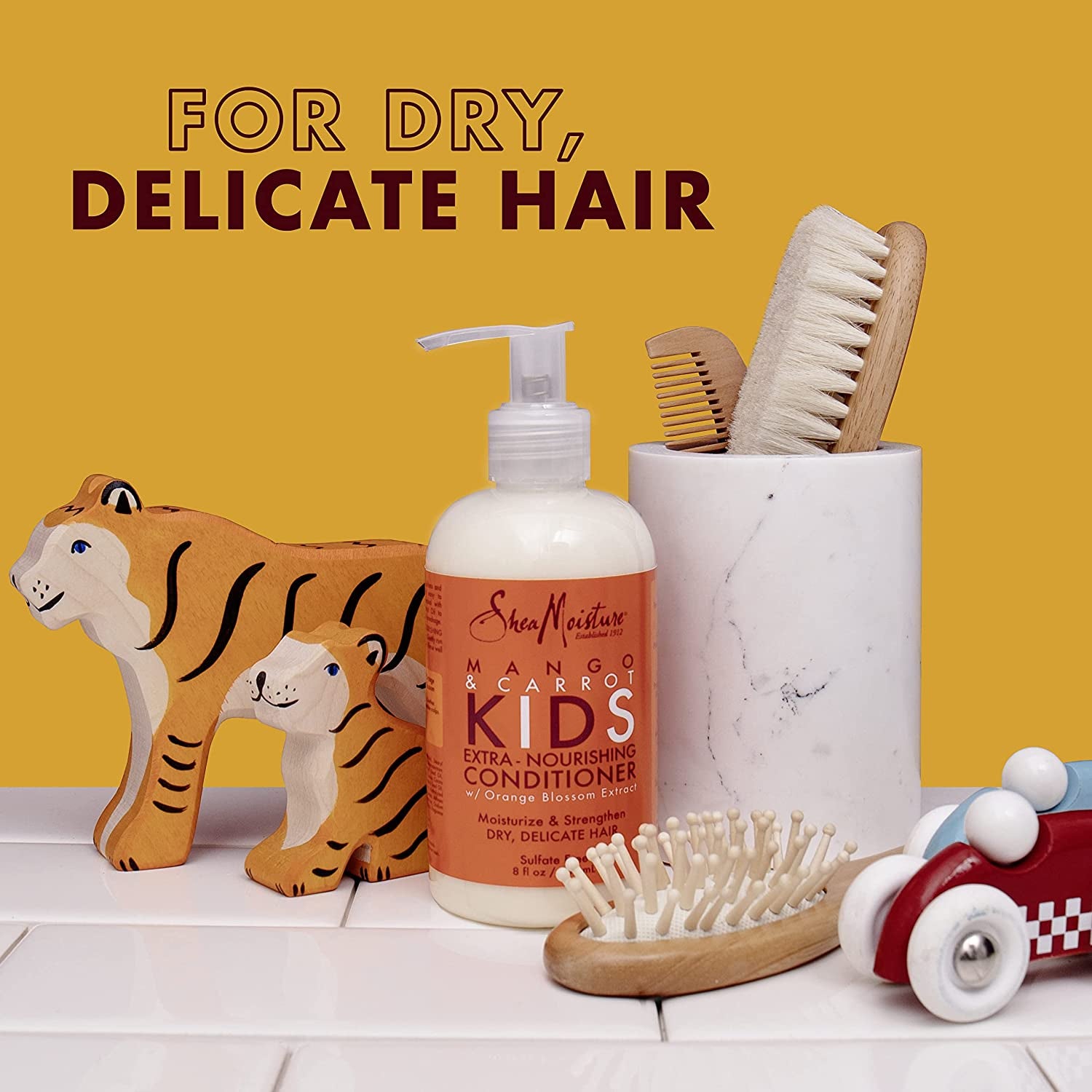 Shea Moisture Kids Hair Care Combination Pack – Includes Mango & Carrot 8Oz KIDS Extra-Nourishing Shampoo, 8Oz KIDS Extra-Nourishing Conditioner, and 8Oz Coconut & Hibiscus KIDS Detangler Health & Beauty > Personal Care > Hair Care SheaMoisture   