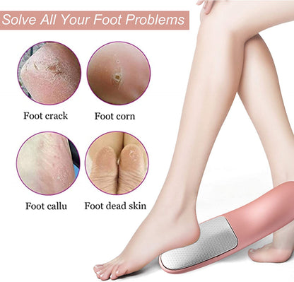 Foot Scrubber with Stand, Never-Cut-Your-Feet Foot File Callus Remover - Safe to Use | Comfortable Foot Scraper Feet Scrubber Dead Skin Remover, Best Home Pedicure Foot Care Tool, Used on Wet/Dry Feet Health & Beauty > Personal Care > Foot Care Weetiee   