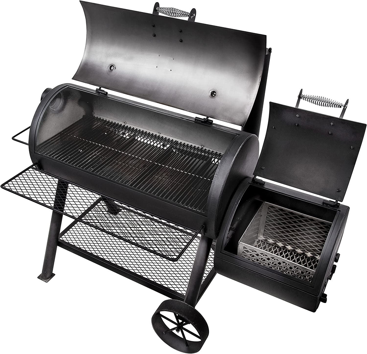 Oklahoma Joe'S Longhorn Reverse Flow Smoker, Black Apparel & Accessories > Jewelry > Body Jewelry Oklahoma Joe's   