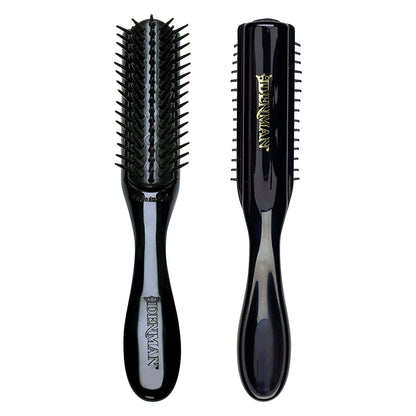 Denman Hair Brush for Curly Hair D3 (Black) 7 Row Classic Styling Brush for Detangling, Separating, Shaping and Defining Curls Health & Beauty > Personal Care > Hair Care Denman All Black 5 Row 