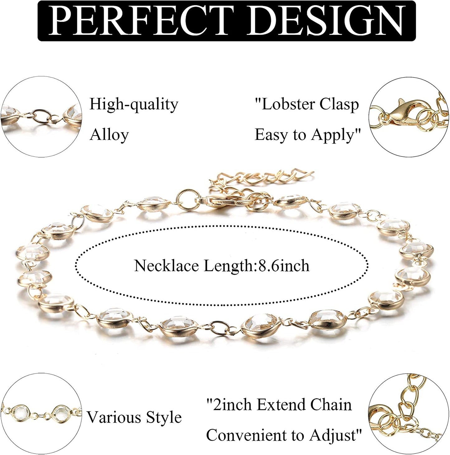 LOYALLOOK 20Pcs Ankle Bracelets for Women Adjustable Beach Anklet Set Star Heart Turtle Infinite Anklets Apparel & Accessories > Jewelry > Anklets LOYALLOOK   