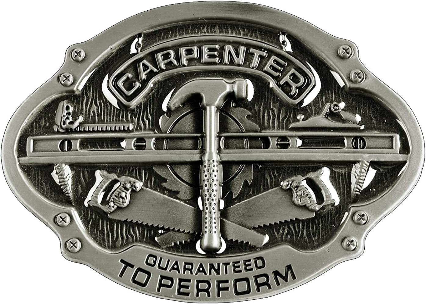 Belt Buckle Professional Worker Style Performance Accessories Apparel & Accessories > Clothing Accessories > Belt Buckles Moranse Carpenter Designs 3  