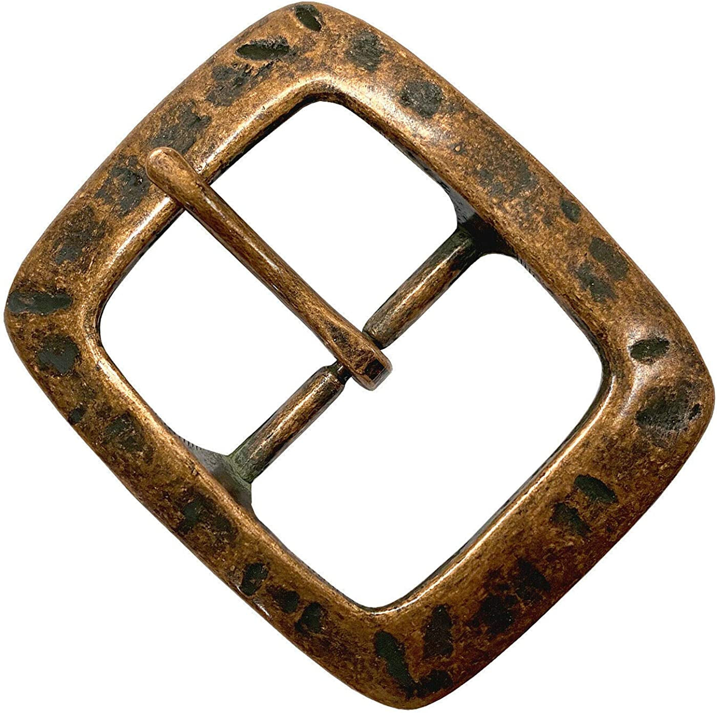 Replacement Belt Buckle Fits 1-1/2"(38Mm) Wide Belt Strap - Multi-Style Options Apparel & Accessories > Clothing Accessories > Belt Buckles Belts.com 26 / Cx-08_antique Copper  