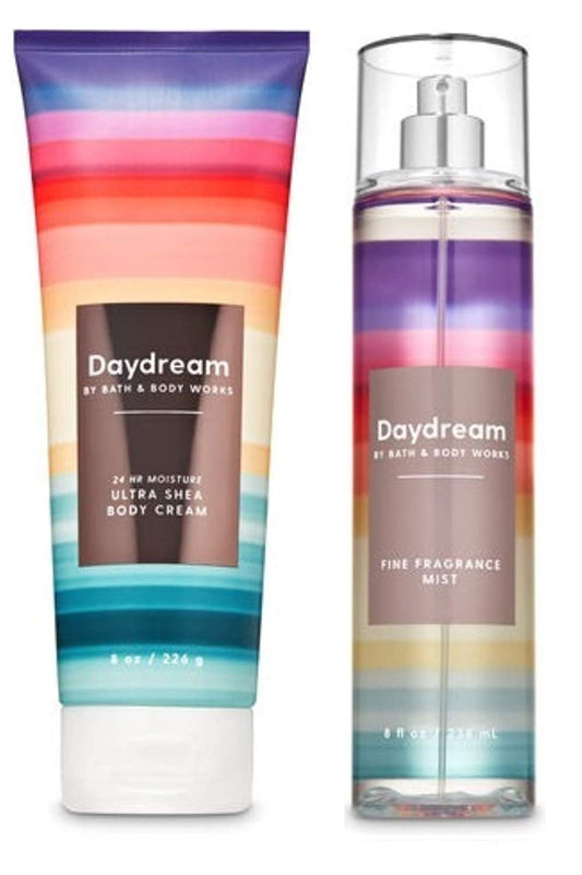 Bath and Body Works DAYDREAM - DUO Gift Set - Body Cream and Fragrance Mist - Full Size Health & Beauty > Personal Care > Cosmetics > Bath & Body Bath & Body Works   