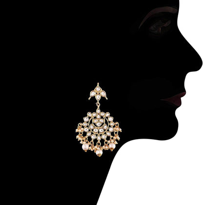 Aheli Indian Traditional Maang Tikka with Kundan Necklace Earrings Set Ethnic Wedding Party Bollywood Stylish Fashion Wear Jewelry Gift for Women Girls