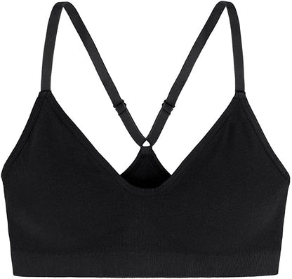 Air Lite Women'S Full Cup Light Padded Seam Free Wireless Bralette D01478M Light Padded - Black - Revive / Medium