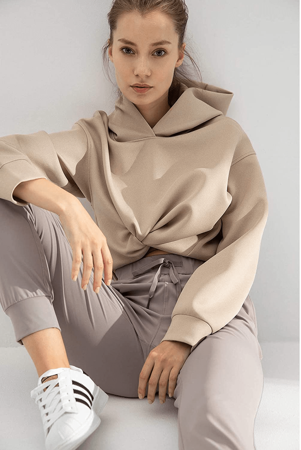 AJISAI Women'S Joggers Pants Drawstring Running Sweatpants with Pockets Lounge Wear Apparel & Accessories > Clothing > Activewear Kylie Max   