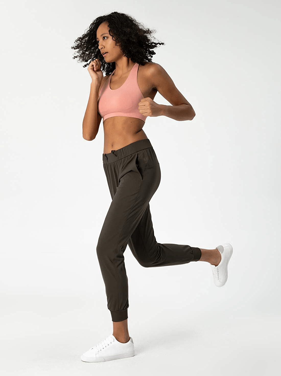 AJISAI Women'S Joggers Pants Drawstring Running Sweatpants with Pockets Lounge Wear Apparel & Accessories > Clothing > Activewear Kylie Max   