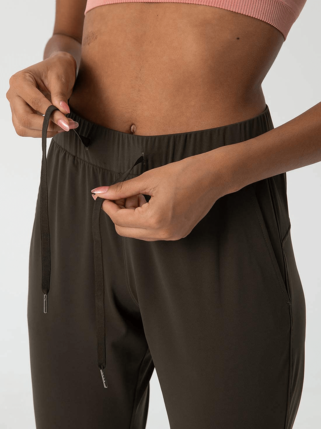 AJISAI Women'S Joggers Pants Drawstring Running Sweatpants with Pockets Lounge Wear Apparel & Accessories > Clothing > Activewear Kylie Max   