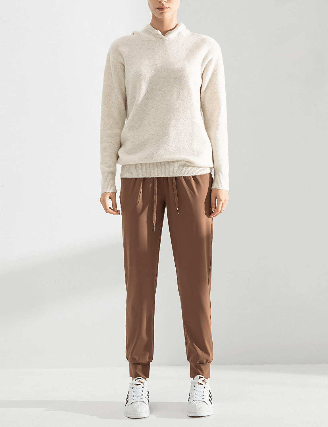 AJISAI Women'S Joggers Pants Drawstring Running Sweatpants with Pockets Lounge Wear Apparel & Accessories > Clothing > Activewear Kylie Max   