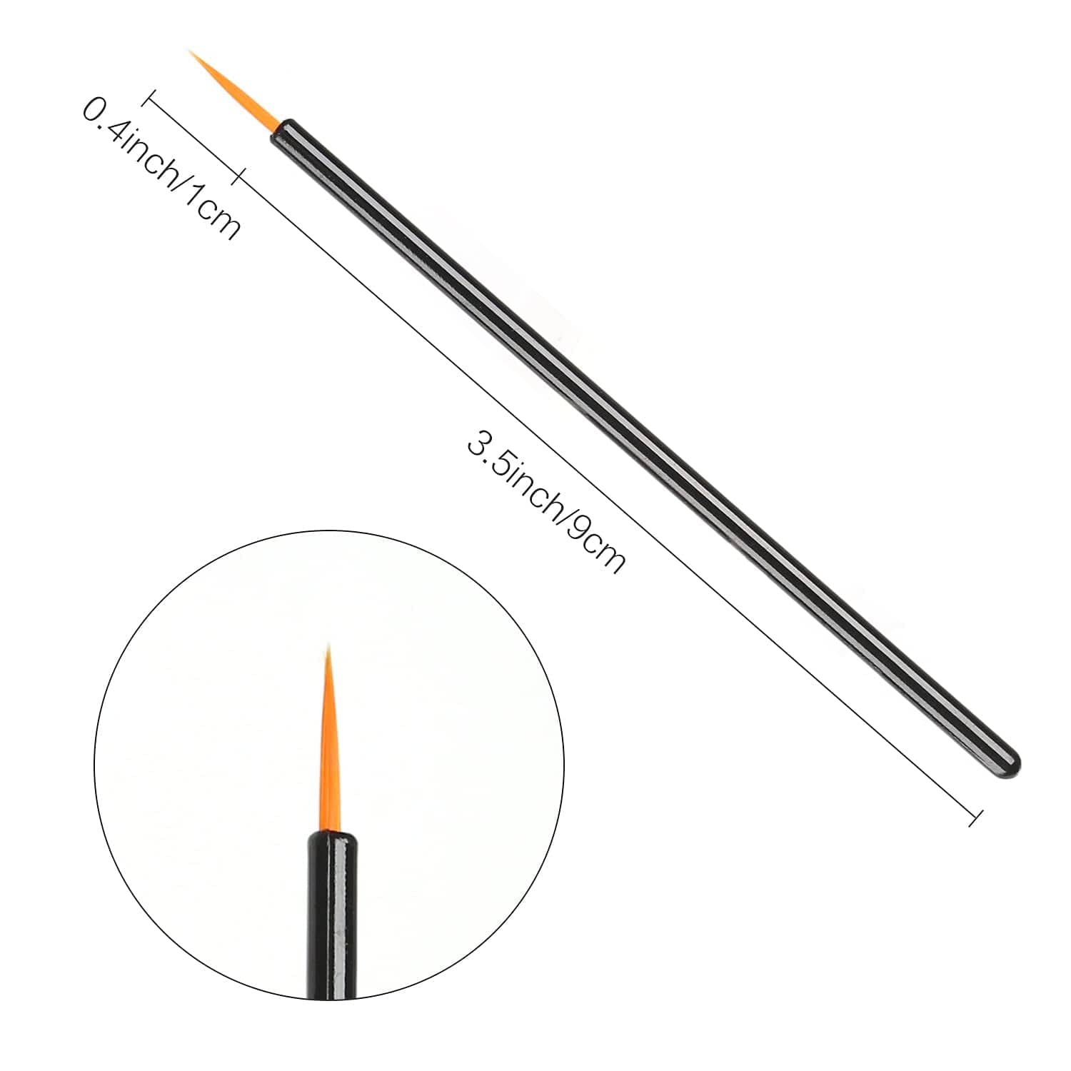 Akstore 200 PCS Disposable Eyeliner Brush Mascara Brushes Eye Wands Applicator Makeup Brush Tool Kits (Black-200Pcs) Health & Beauty > Personal Care > Cosmetics > Cosmetic Tools > Makeup Tools Akstore   