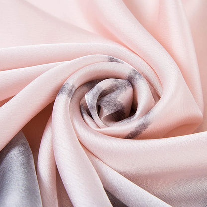 ALBERTO CABALE Silk Scarf Women Anti-Allergy Fashion Elegant Floral Shawl Gift for Ladies Apparel & Accessories > Clothing Accessories > Scarves & Shawls Generic   