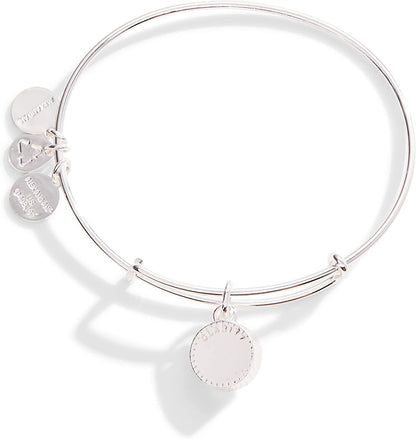 Alex and Ani Birthstones Expandable Bangle for Women, Birthday Crystal Charms, Shiny Finish, 2 to 3.5 In Apparel & Accessories > Jewelry > Bracelets Alex and Ani   