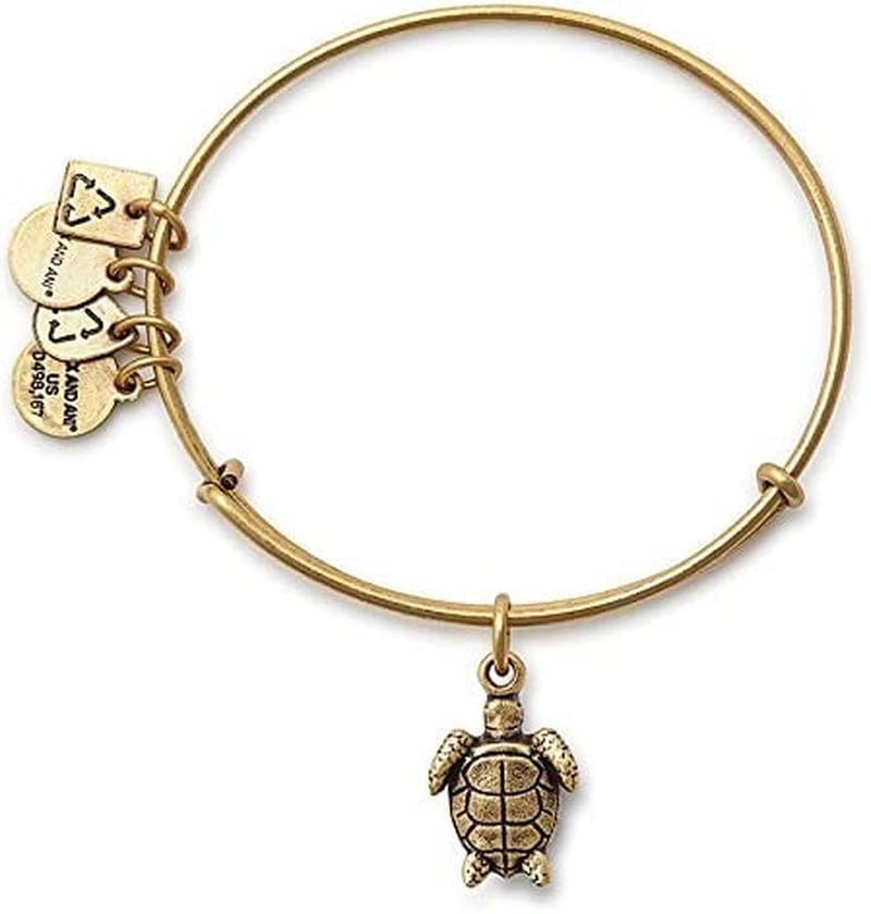 Alex and Ani Charity by Design Turtle Rafaelian Bangle Bracelet Apparel & Accessories > Jewelry > Bracelets Alex and Ani   