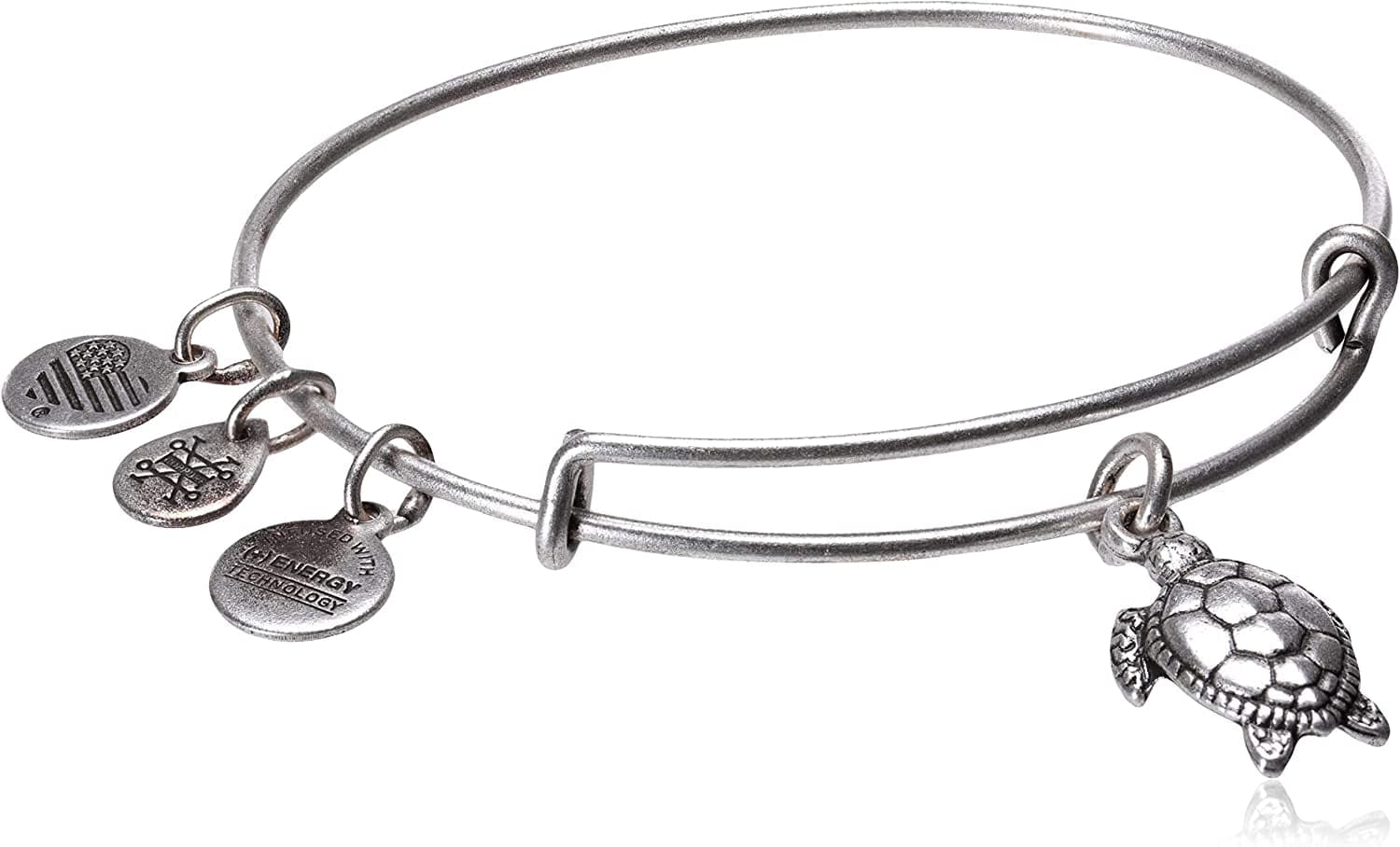 Alex and Ani Charity by Design Turtle Rafaelian Bangle Bracelet Apparel & Accessories > Jewelry > Bracelets Alex and Ani Rafaelian Silver  