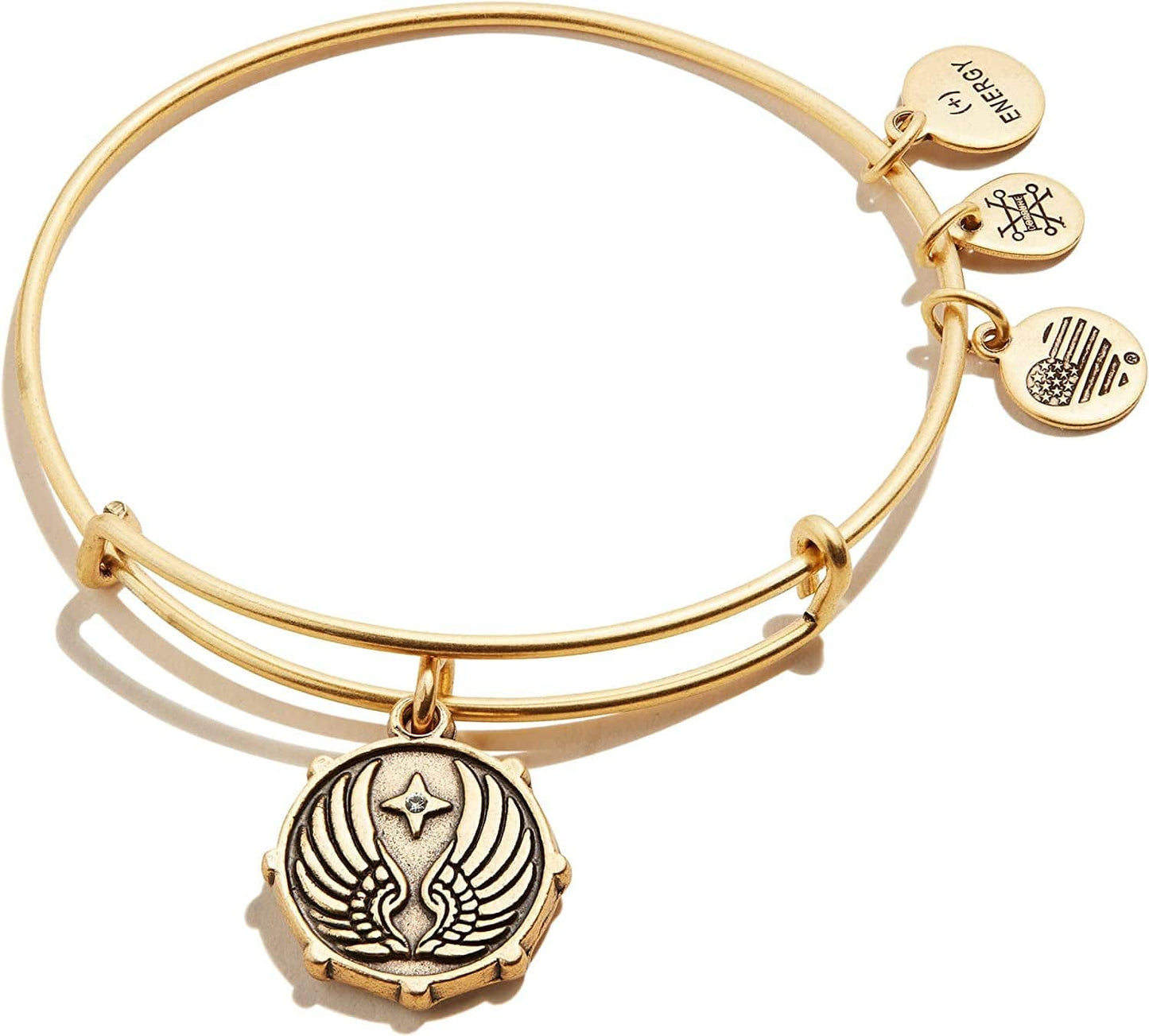 Alex and Ani Guardian Angel IV Bracelet Apparel & Accessories > Jewelry > Bracelets Alex and Ani Rafaelian Gold Finish Small 